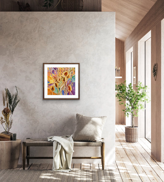 River Thistles in the Sun